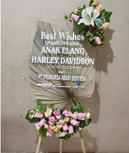 Papan Akrilik Ucapan Grand Opening Barru